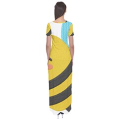 Short Sleeve Maxi Dress 