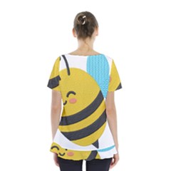 Skirt Hem Sports Top 