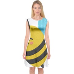 Capsleeve Midi Dress 