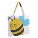 Zipper Medium Tote Bag Front
