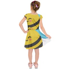Kids  Short Sleeve Dress 