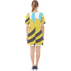 Sixties Short Sleeve Mini Dress 
