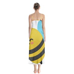 Button Up Chiffon Maxi Dress 