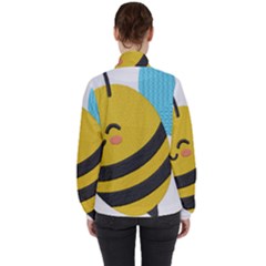 Women s High Neck Windbreaker 