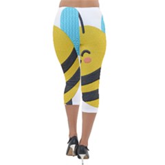Lightweight Velour Capri Leggings  