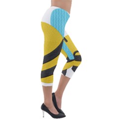 Lightweight Velour Capri Leggings  