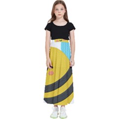 Kids  Flared Maxi Skirt 