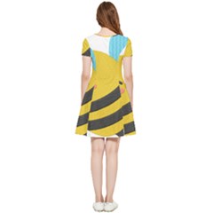 Inside Out Cap Sleeve Dress 