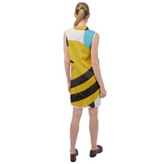 Sleeveless Shirt Dress 