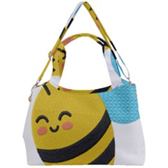 Double Compartment Shoulder Bag 
