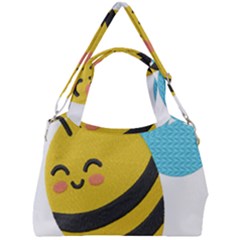 Double Compartment Shoulder Bag 