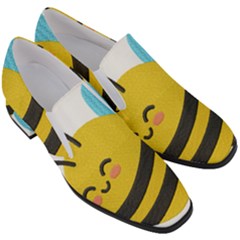 Women Slip On Heel Loafers 