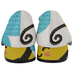 Women s Chunky Heel Loafers 