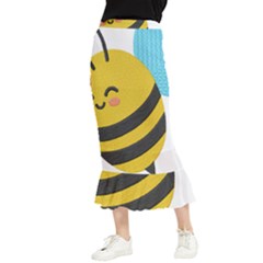 Maxi Fishtail Chiffon Skirt 