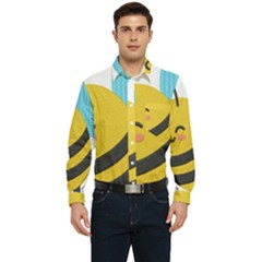 Men s Long Sleeve Pocket Shirt  