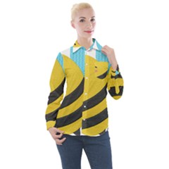 Women s Long Sleeve Pocket Shirt 