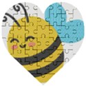Wooden Puzzle Heart 