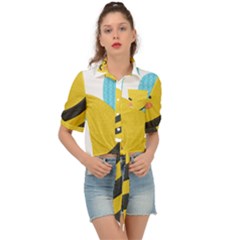 Tie Front Shirt  