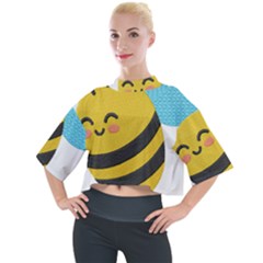 Mock Neck T-Shirt 
