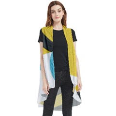 Sleeveless Chiffon Waistcoat Shirt 