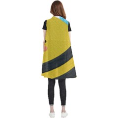 Sleeveless Chiffon Waistcoat Shirt 