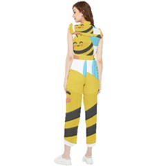 Women s Frill Top Chiffon Jumpsuit 