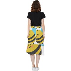 Frill Hi Low Chiffon Skirt 