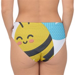 Double Strap Halter Bikini Bottoms 