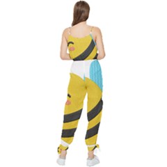 Sleeveless Tie Ankle Chiffon Jumpsuit 