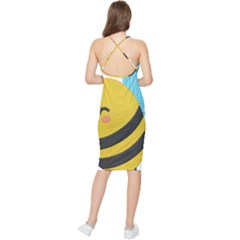 Bodycon Cross Back Summer Dress 