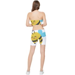 Stretch Shorts and Tube Top Set 