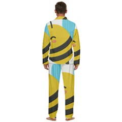 Men s Long Sleeve Velvet Pocket Pajamas Set 