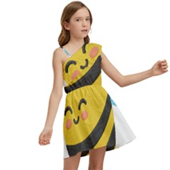 Kids  One Shoulder Party Dress 