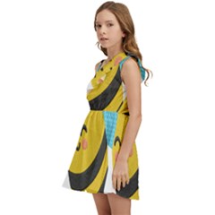 Kids  One Shoulder Party Dress 