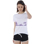 FHpnFrUXwAAdJSE Short Sleeve Foldover Tee