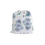 Floral pattern Drawstring Pouch (Medium)