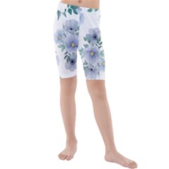 Kids  Mid Length Swim Shorts 