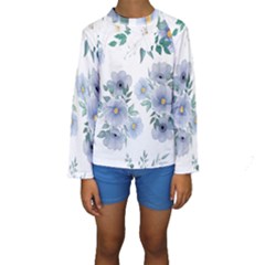 Kids  Long Sleeve Swimwear 