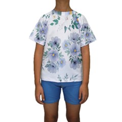 Kids  Short Sleeve Swimwear 