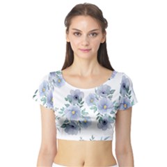 Short Sleeve Crop Top 