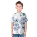 Floral pattern Kids  Cotton Tee