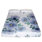 Floral pattern Fitted Sheet (Queen Size)