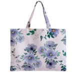 Floral pattern Zipper Mini Tote Bag