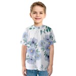 Floral pattern Kids  Sport Mesh Tee