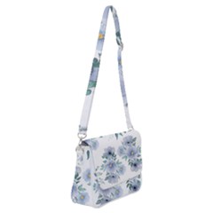 Shoulder Bag with Back Zipper 