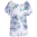 Floral pattern Women s Oversized Tee