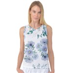 Floral pattern Women s Basketball Tank Top