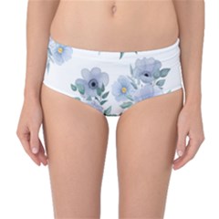 Mid-Waist Bikini Bottoms 