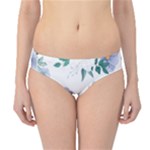 Floral pattern Hipster Bikini Bottoms