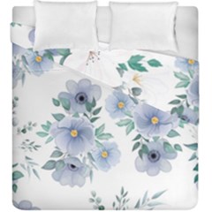 Floral pattern Duvet Cover Double Side (King Size) from ArtsNow.com